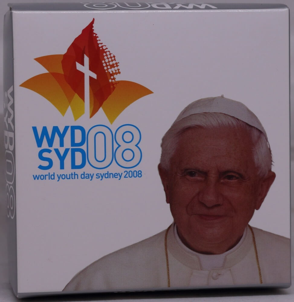 2008 Silver One Ounce Proof Coin World Youth Day product image