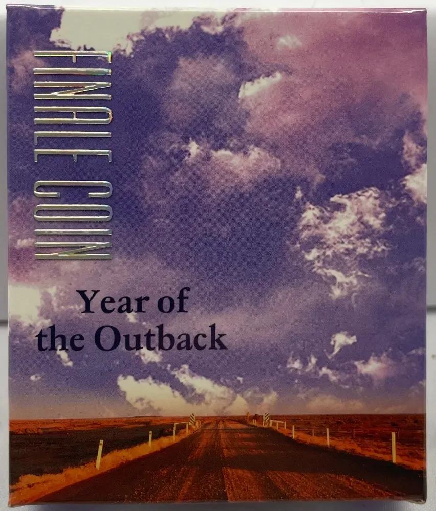 2002 $5 Silver Proof Coin Year of the Outback Finale product image