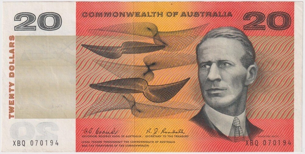 1968 $20 Note Coombs/Randall R402 Extremely Fine product image