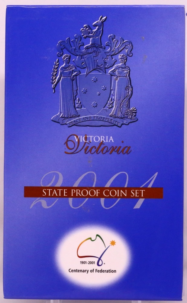 2001 Federation Three Coin Proof Set Victoria product image