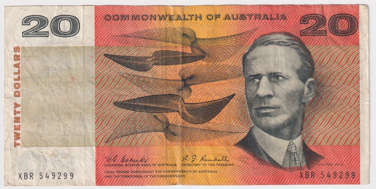 1968 $20 Note Coombs/Randall R402 Fine product image