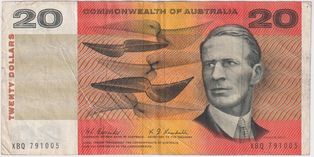 1968 $20 Note Coombs/Randall R402 Fine product image