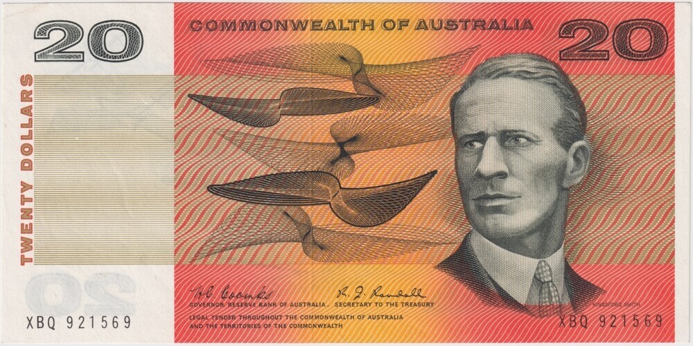 1968 $20 Note Coombs/Randall R402 good EF product image