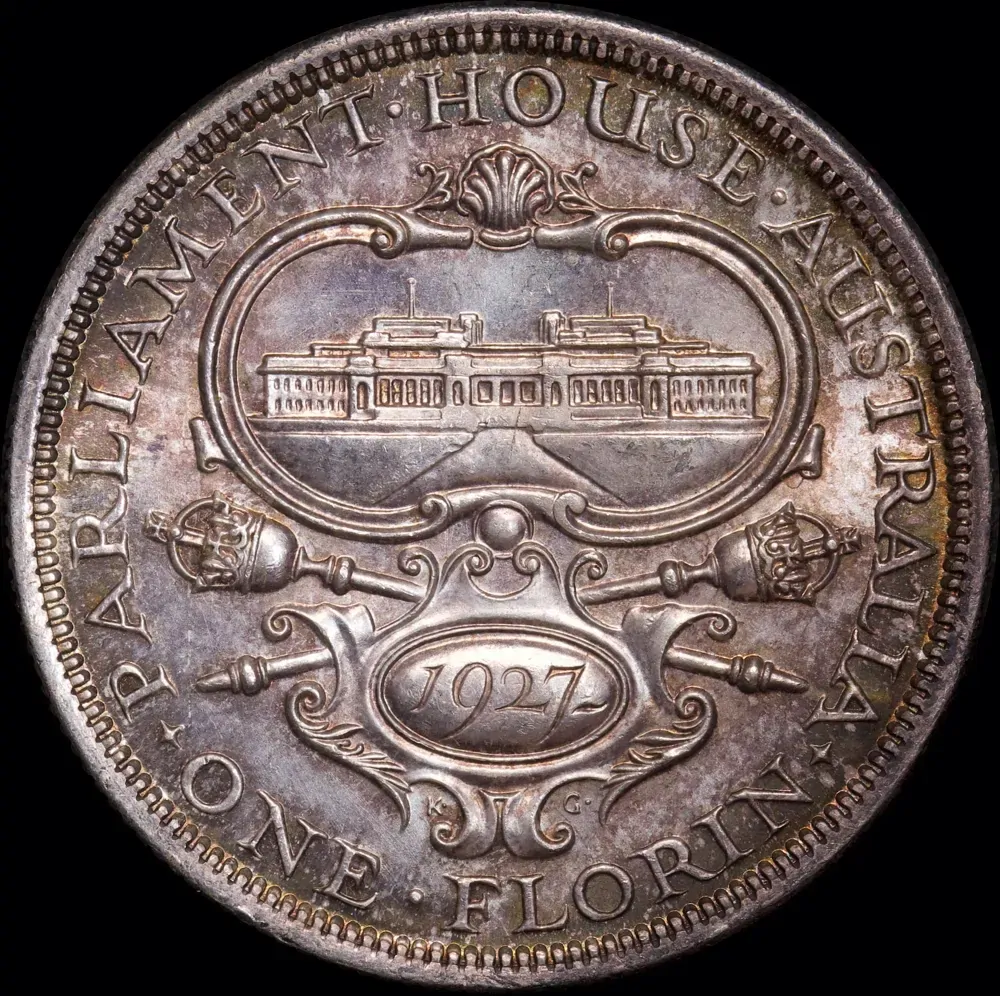 1927 Florin Canberra about Unc product image