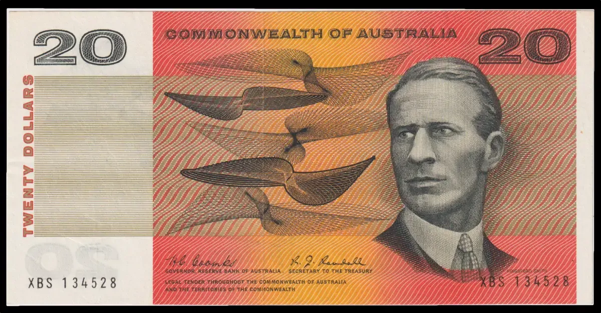 1968 $20 Note Coombs/Randall R402 good VF product image