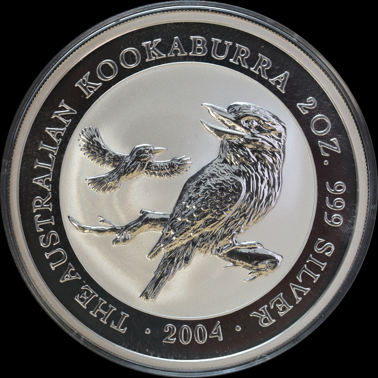 Australia 2004 Silver Two Ounce Kookaburra Specimen Coin product image