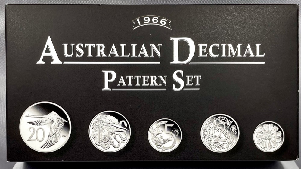2009 Silver Five Coin Set Decimal Patterns product image