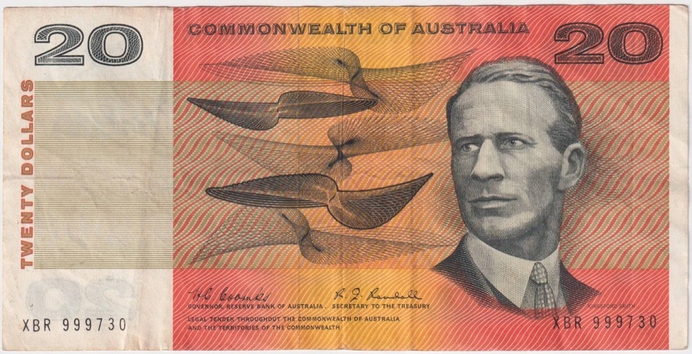 1968 $20 Note Coombs/Randall R402 Very Fine product image