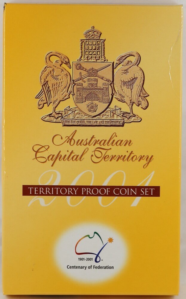 2001 Federation Three Coin Proof Set Australian Capital Territory product image