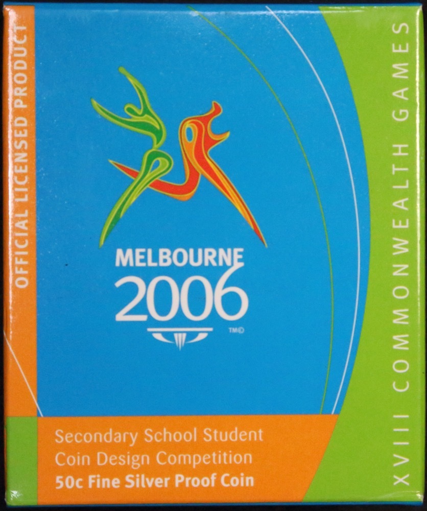 2006 Fifty Cent Proof Commonwealth Games Student Design product image