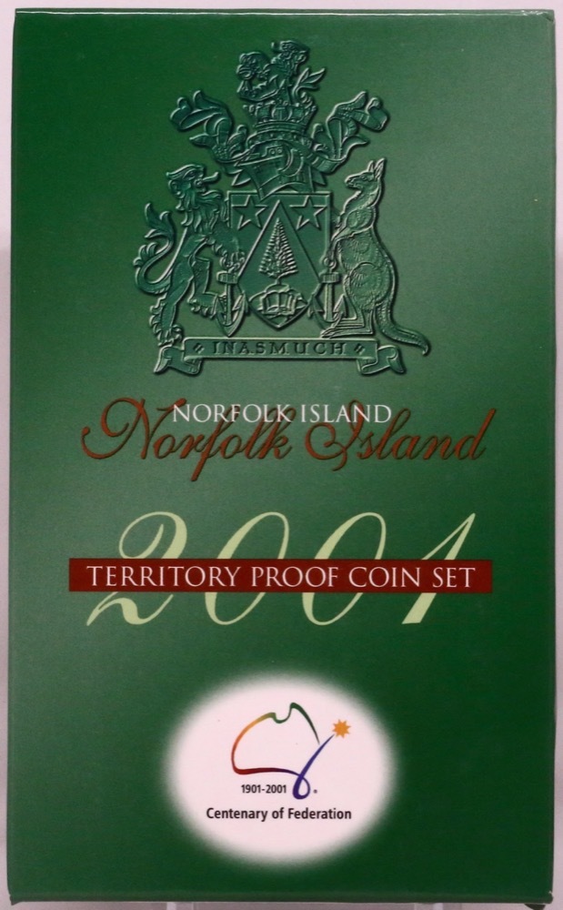 2001 Federation Three Coin Proof Set Norfolk Island product image