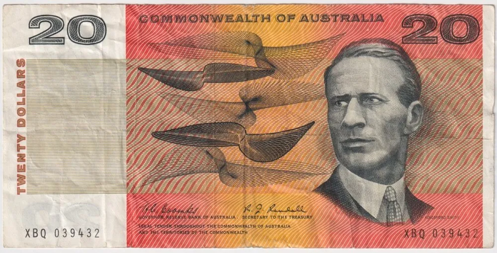 1968 $20 Note Coombs/Randall R402 Very Good product image