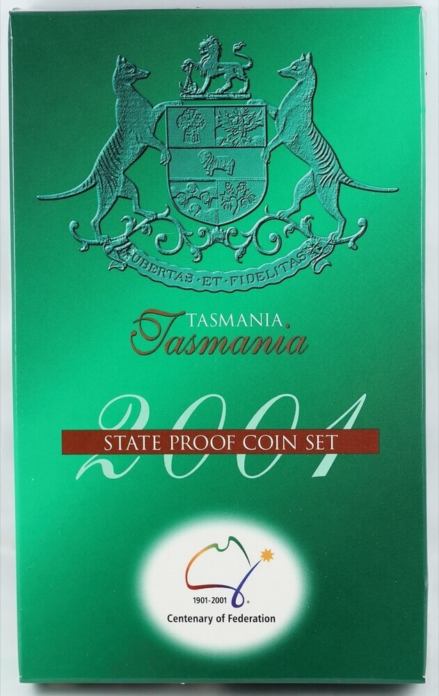 2001 Federation Three Coin Proof Set Tasmania product image