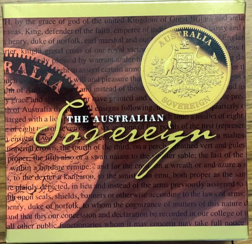 2010 Perth Proof Gold Sovereign product image