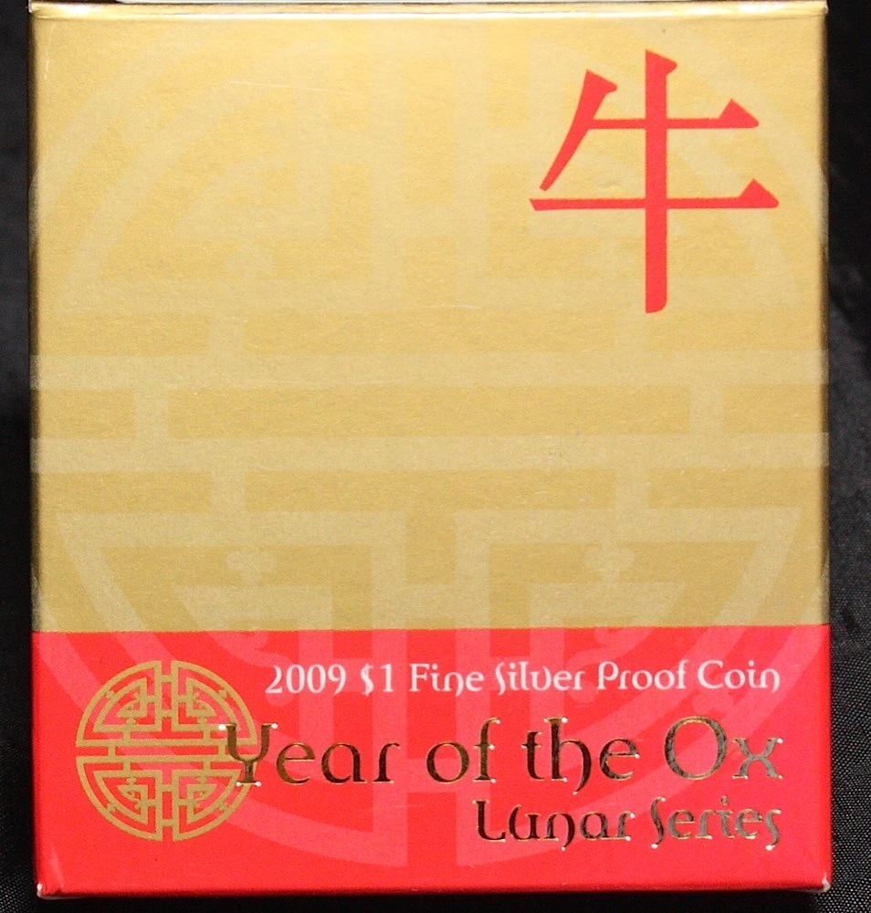 2009 One Dollar Silver Proof Year of the Ox product image