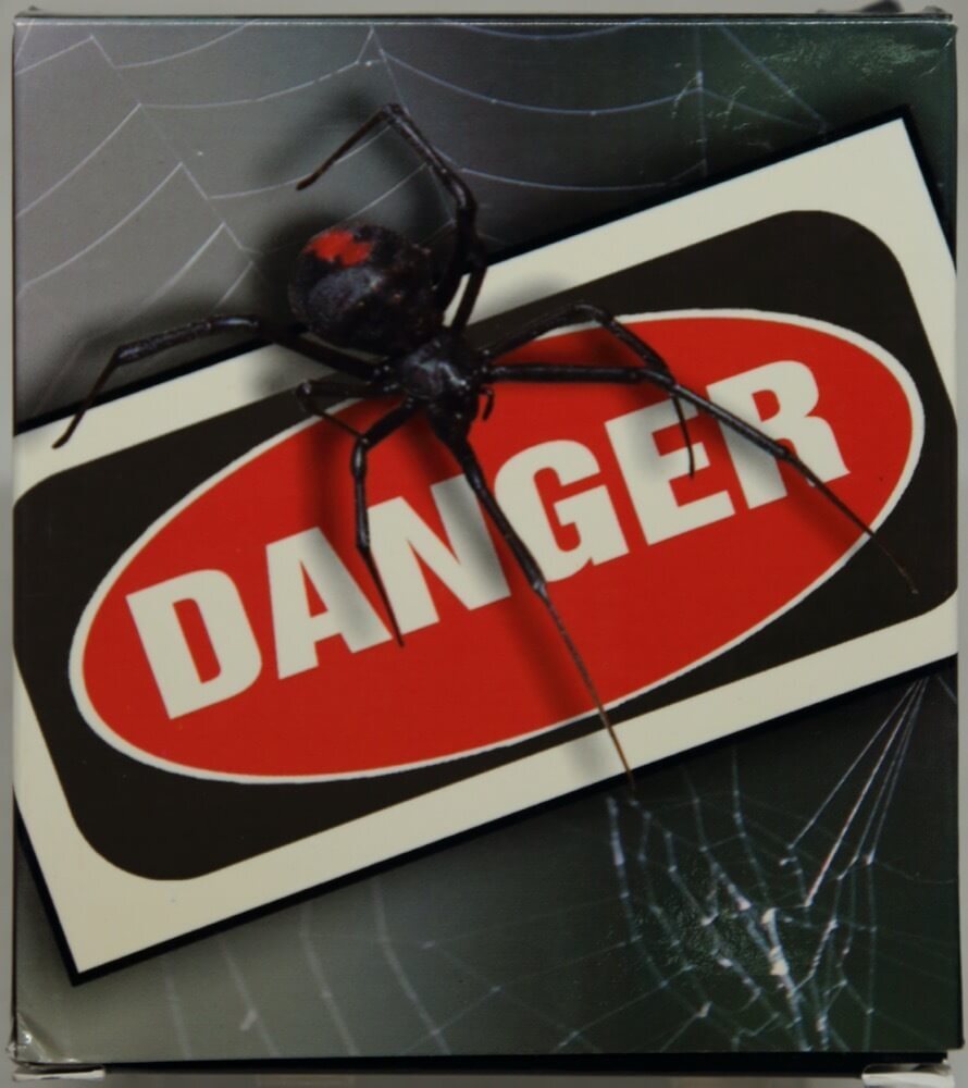 2006 Tuvalu Silver One Ounce Proof Deadly and Dangerous - Redback Spider product image
