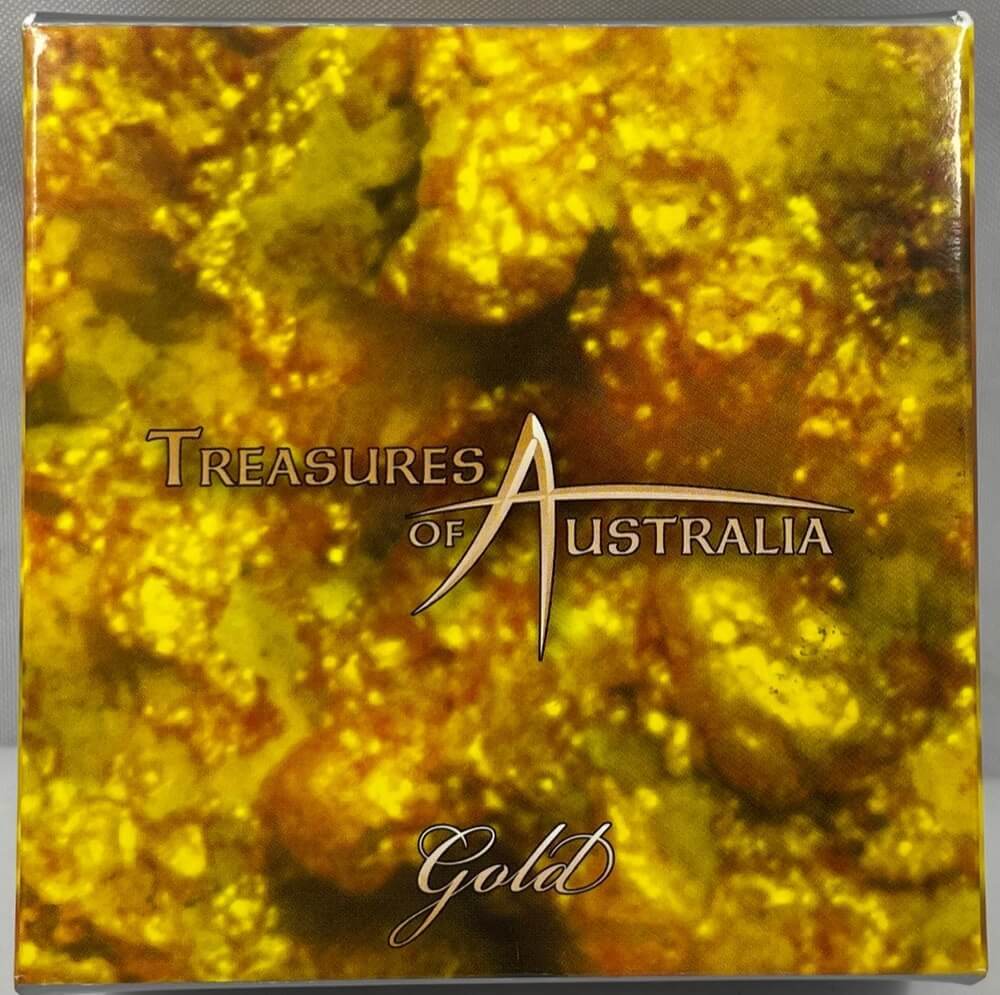 2010 Silver One Ounce Proof Coin Treasures Of Australia - Gold product image