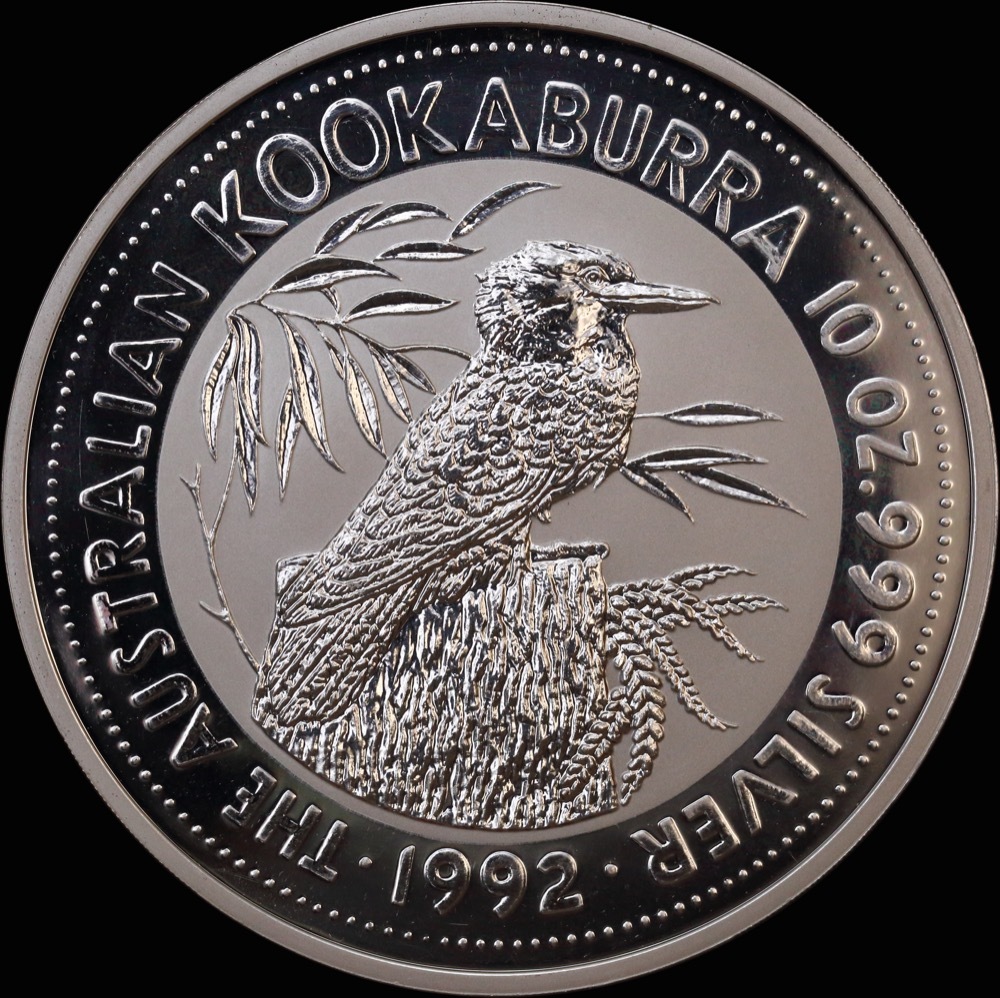 1992 Silver Ten Ounce Specimen Kookaburra product image
