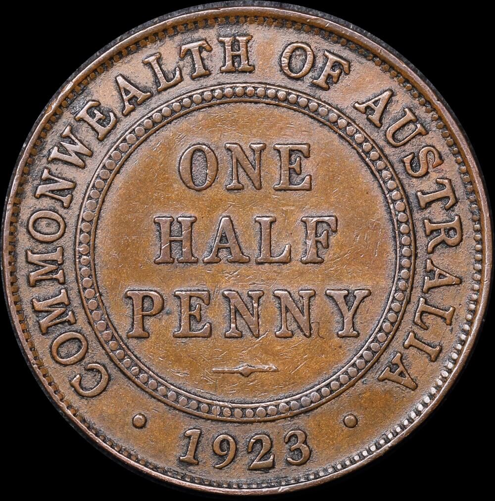 1923 Halfpenny about VF product image