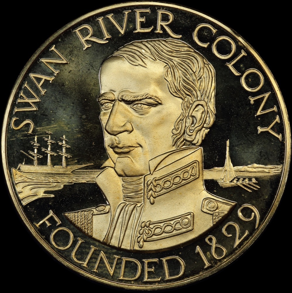 Western Australian Sesquicentennial Medallion 1979 Gold 62.20g product image