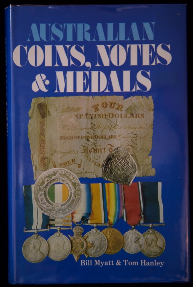 Collecting Australian Coins Myatt & Hanley Blue Hardcover Book product image