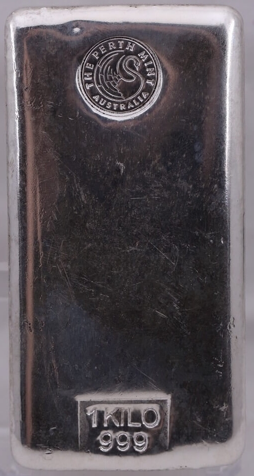 Perth Mint Silver One Kilo Cast Ingot 99.9% product image