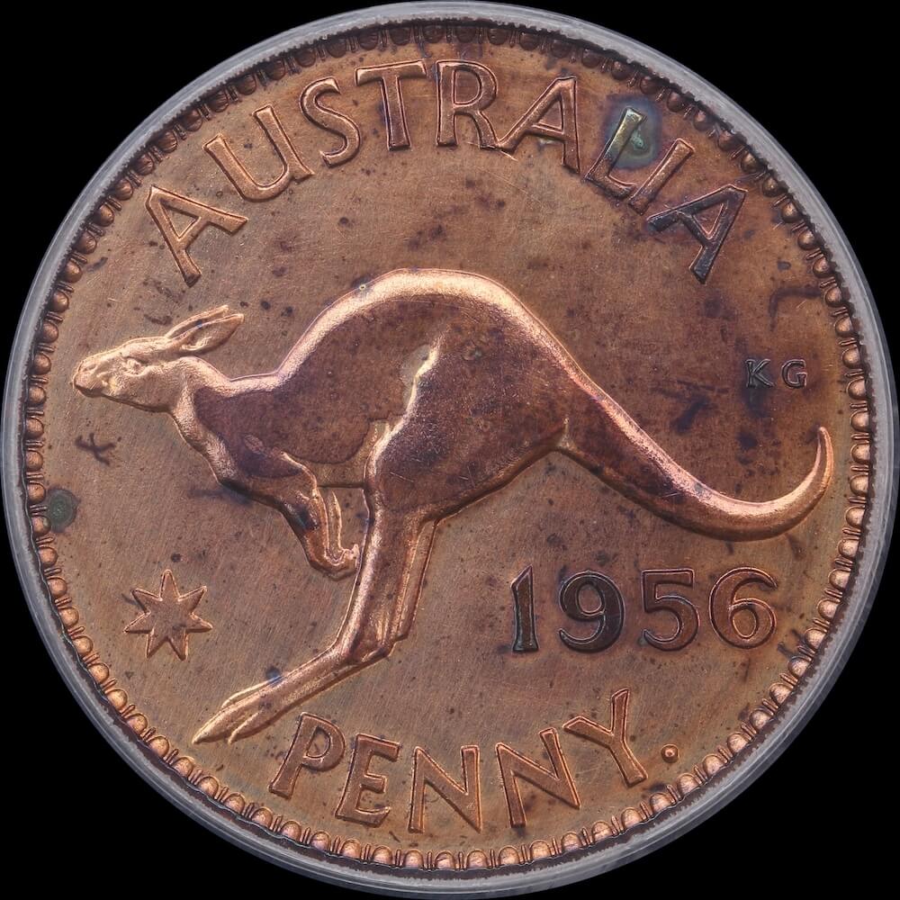 1956-Y Perth Proof Penny PCGS PR60RB product image