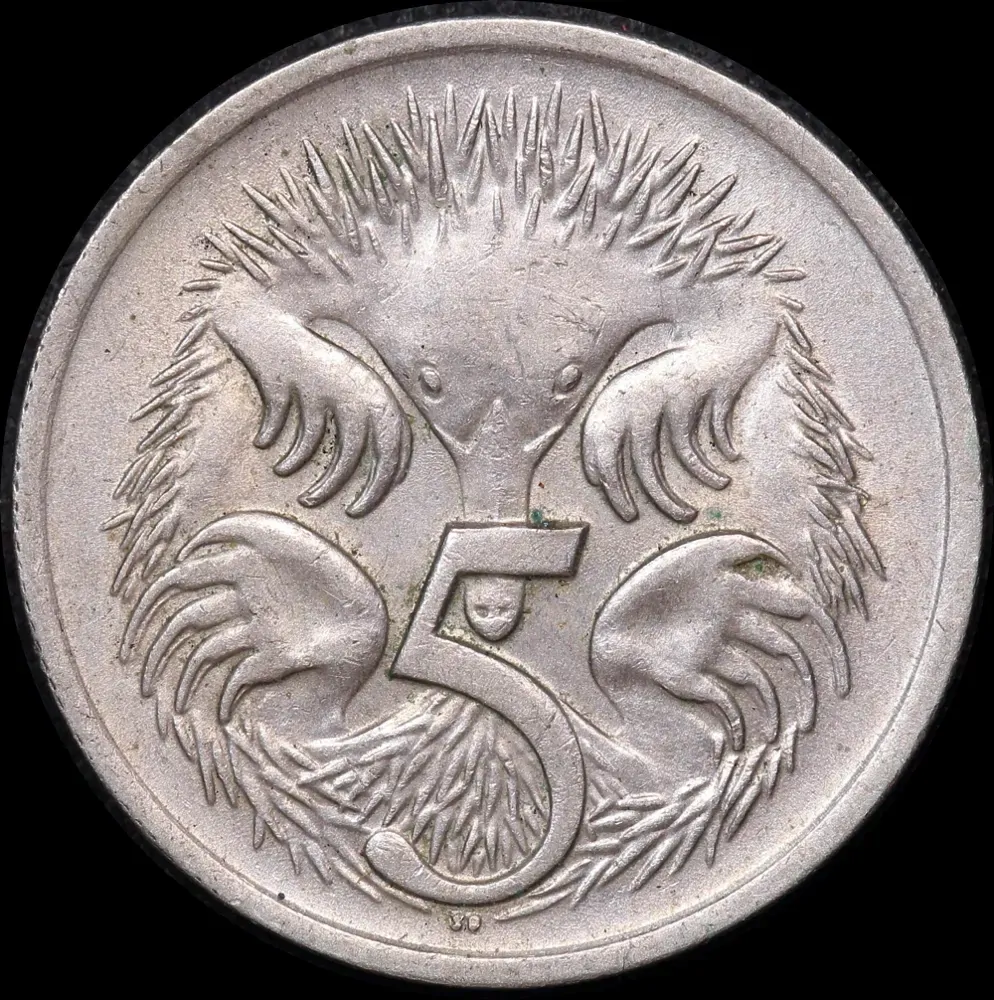 1972 5 Cents Average Circulated Condition product image
