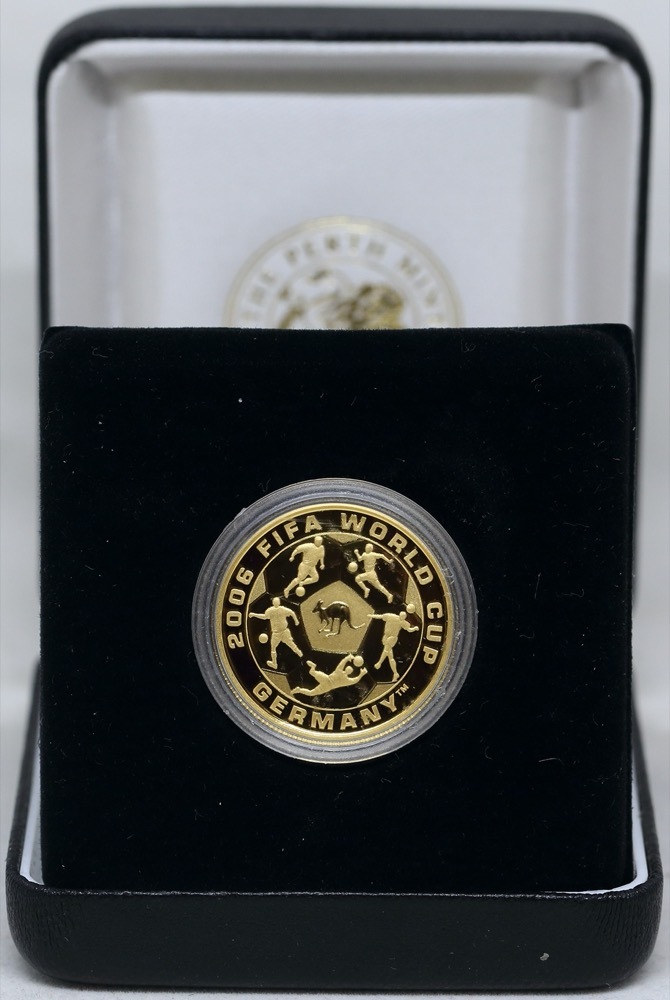2006 Gold Quarter Ounce Proof Coin FIFA product image