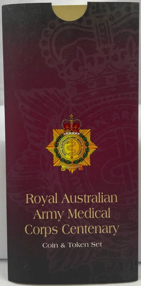 2003 Royal Australian Army Medical Corps 50c Coin and Token set product image