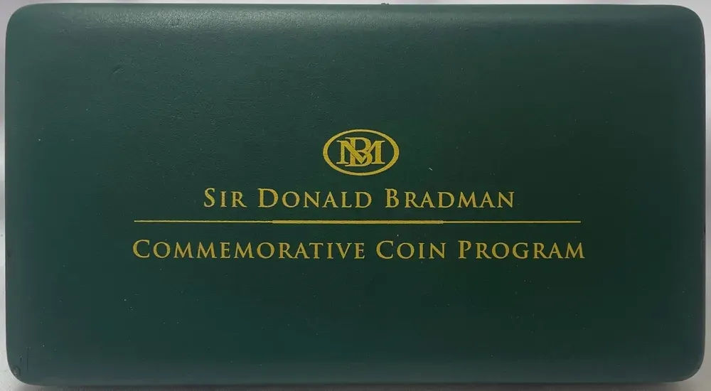 2001 Gold Bimetal Three Coin Set Don Bradman product image