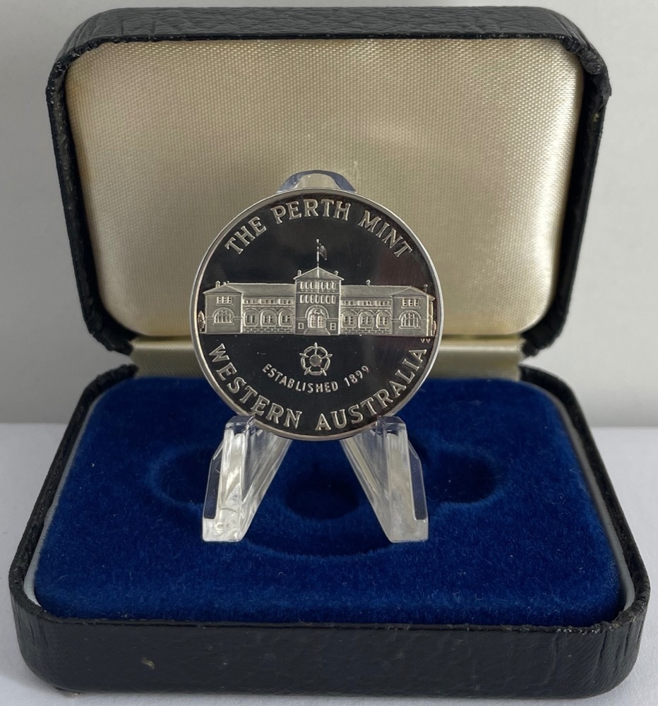 Perth Mint Silver One Ounce Proof Ingot with Original Case product image