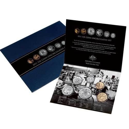 Australia 2011 Uncirculated Mint Coin Set - Circulating Coin Designs product image