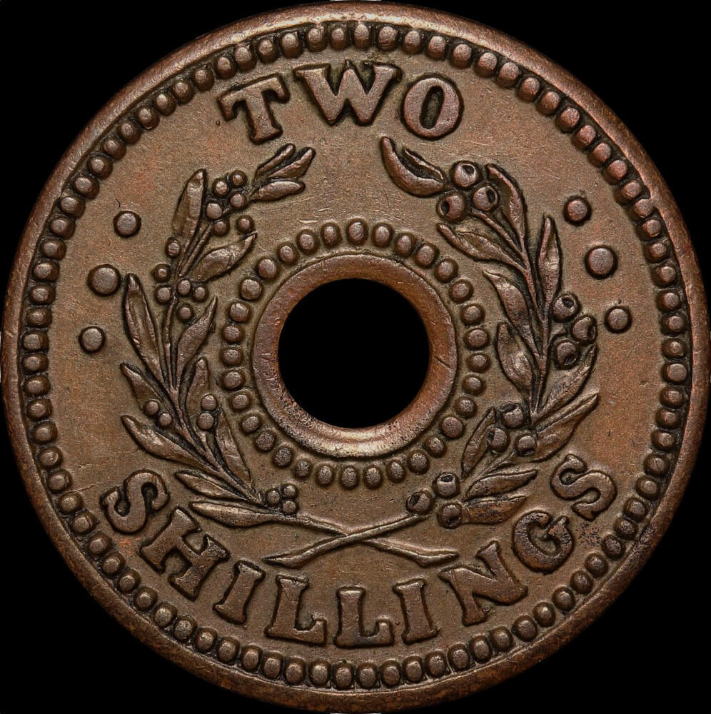 1942 Two Shilling Internment Token Extremely Fine product image