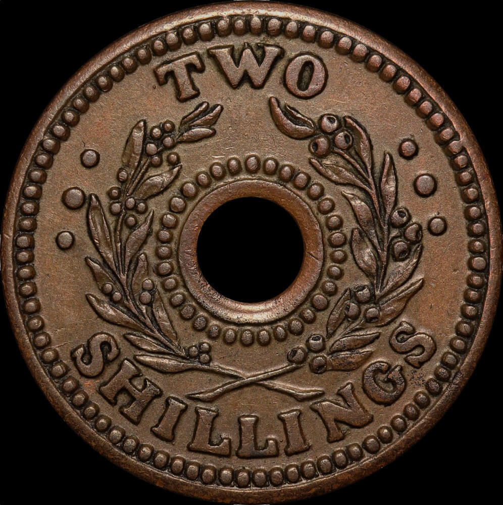 1942 Two Shilling Internment Token Extremely Fine product image
