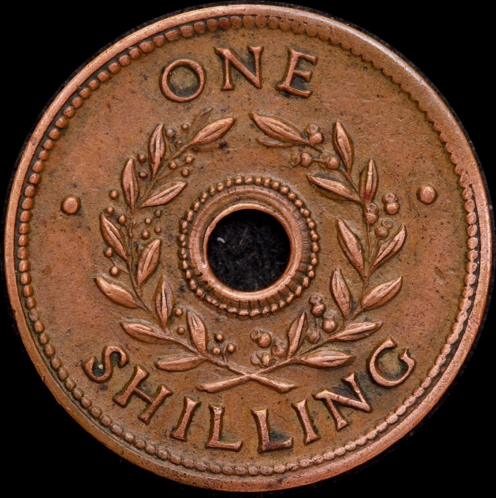 1942 One Shilling Internment Token Extremely Fine product image