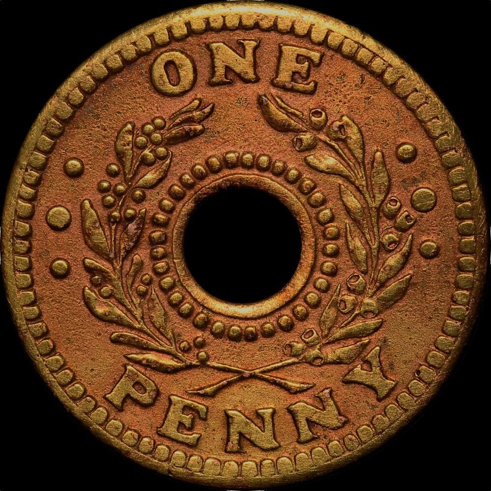 1942 One Penny Internment Token about VF product image