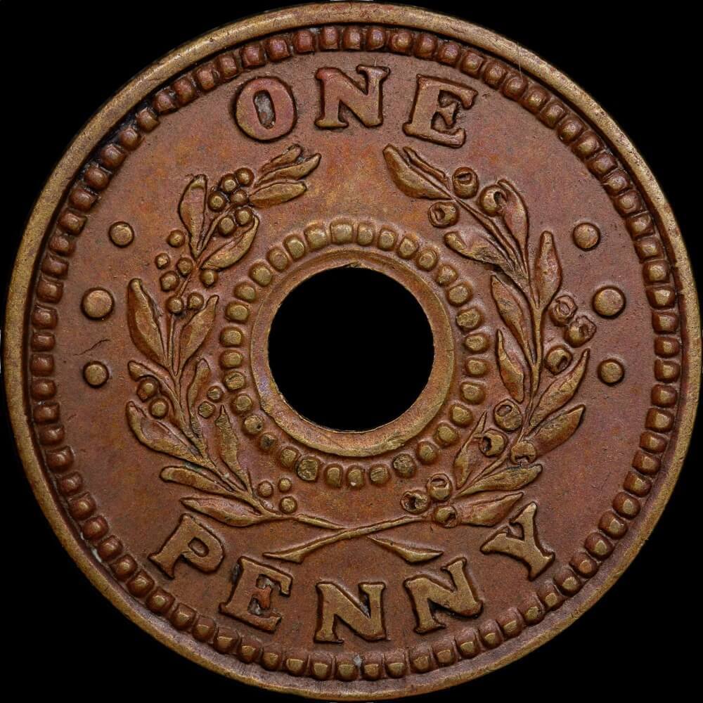 1942 One Penny Internment Token Extremely Fine product image