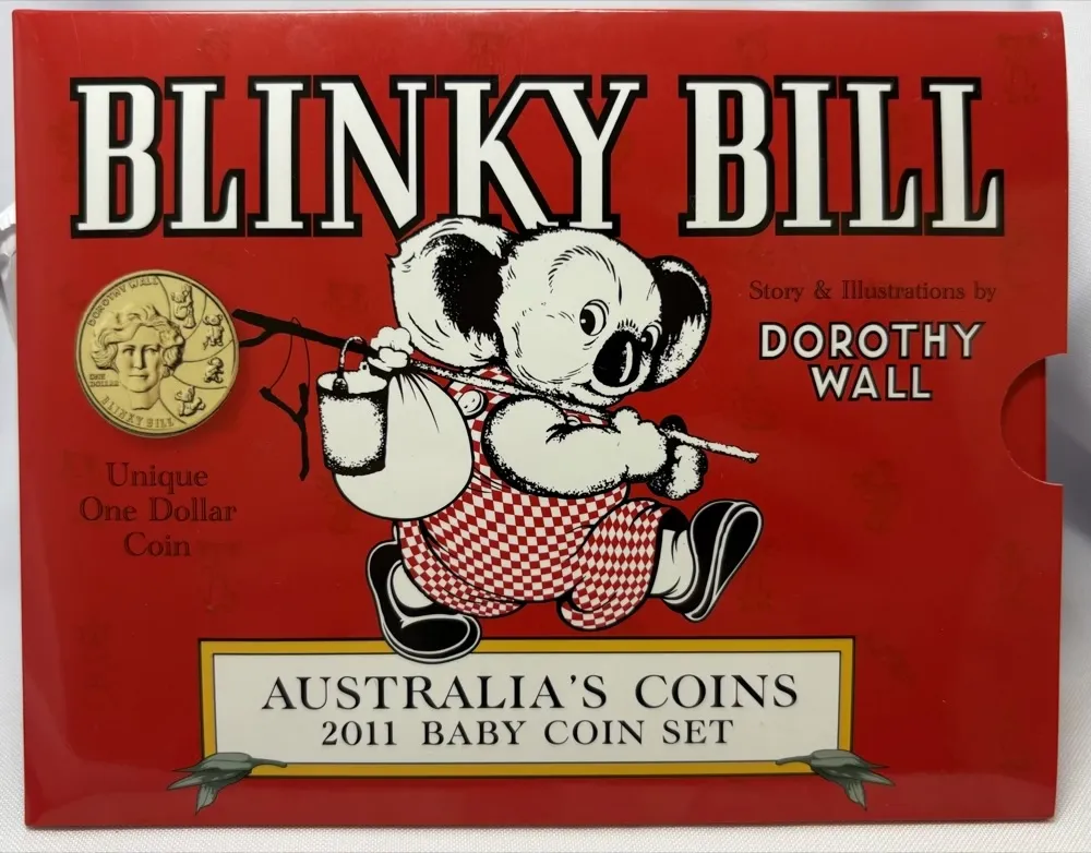 Australia 2011 Baby Uncirculated Mint Coin Set Blinky Bill product image