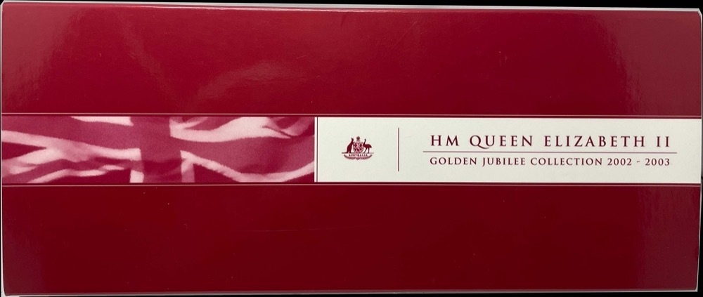 2002-2003 Gold Bimetal 20 Dollar Coin Set Golden Jubilee Collection product image