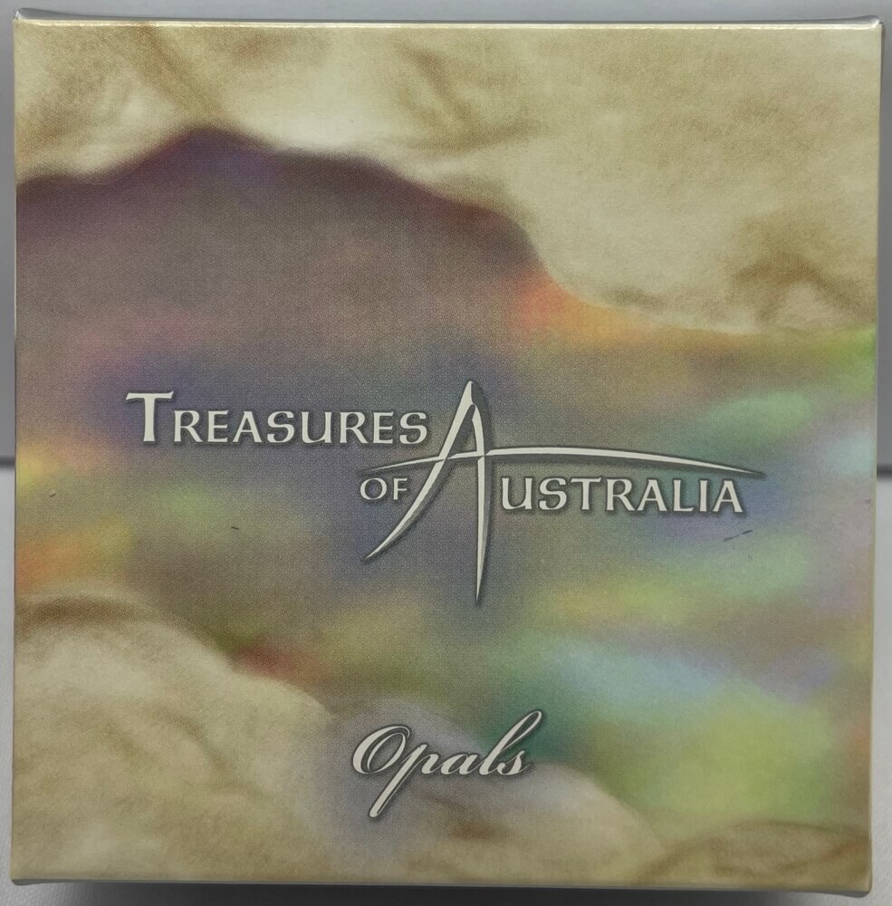 2008 Silver One Ounce Proof Coin Treasures Of Australia Opals product image