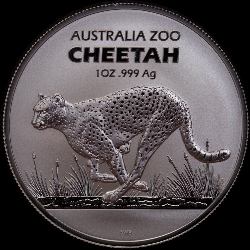 2021 Silver 1oz Coin Australia Zoo - Cheetah product image