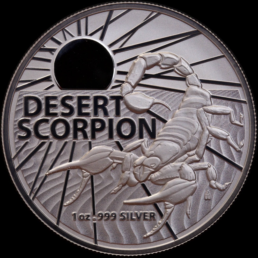2022 Silver 1oz Uncirculated Coin - Desert Scorpion product image