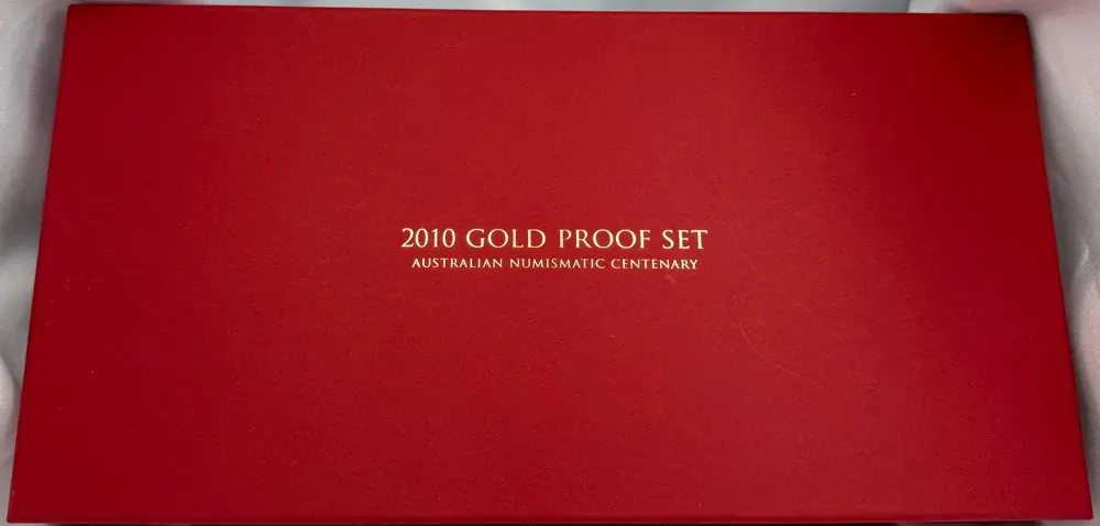 2010 Gold Proof Coin Set Australian Numismatic Centenary product image