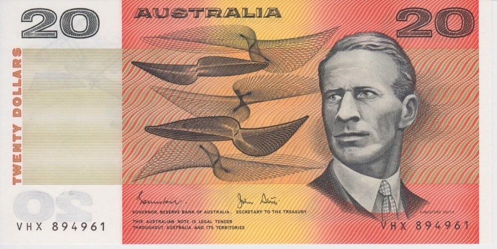 1983 $20 Note Johnston/Stone R408 Uncirculated product image