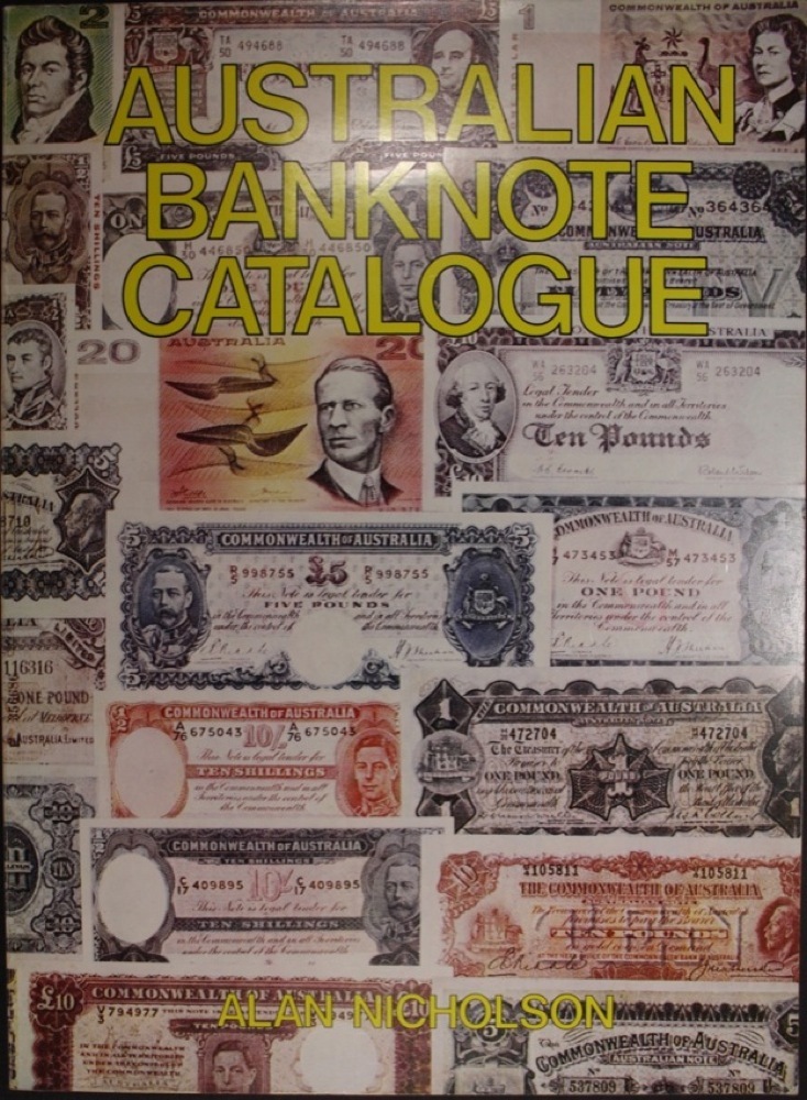 Australian Banknote Catalogue Book by Alan Nicholson product image