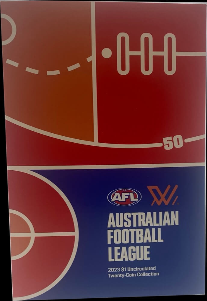 2023 $1 20 Coin Set in Folder - Australian Football League product image