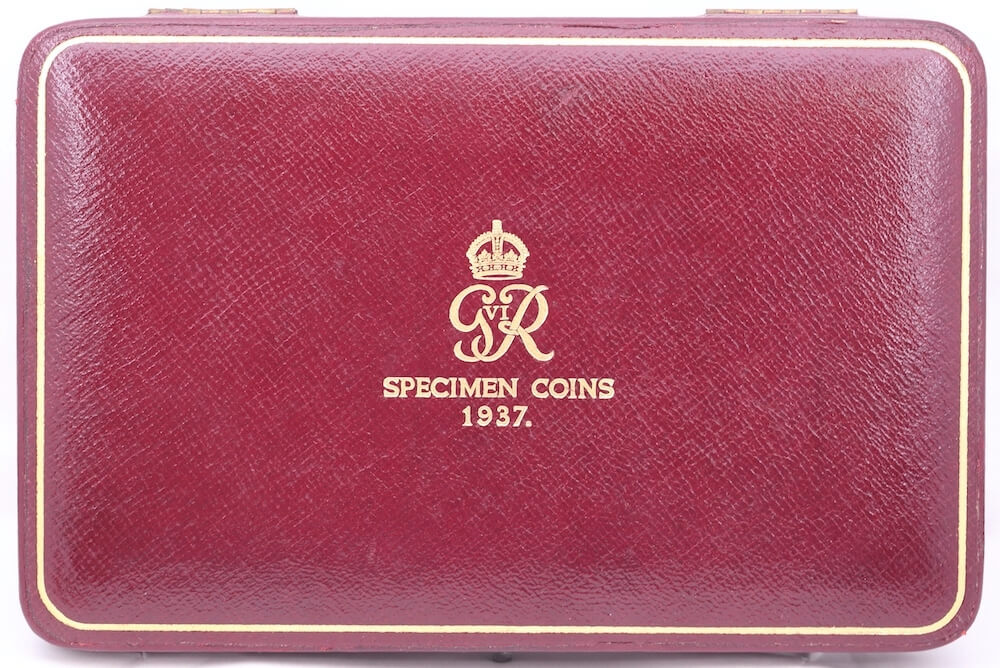 1937 Specimen Coin Set (15) George VI S# PS16 FDC In Presentation Case product image