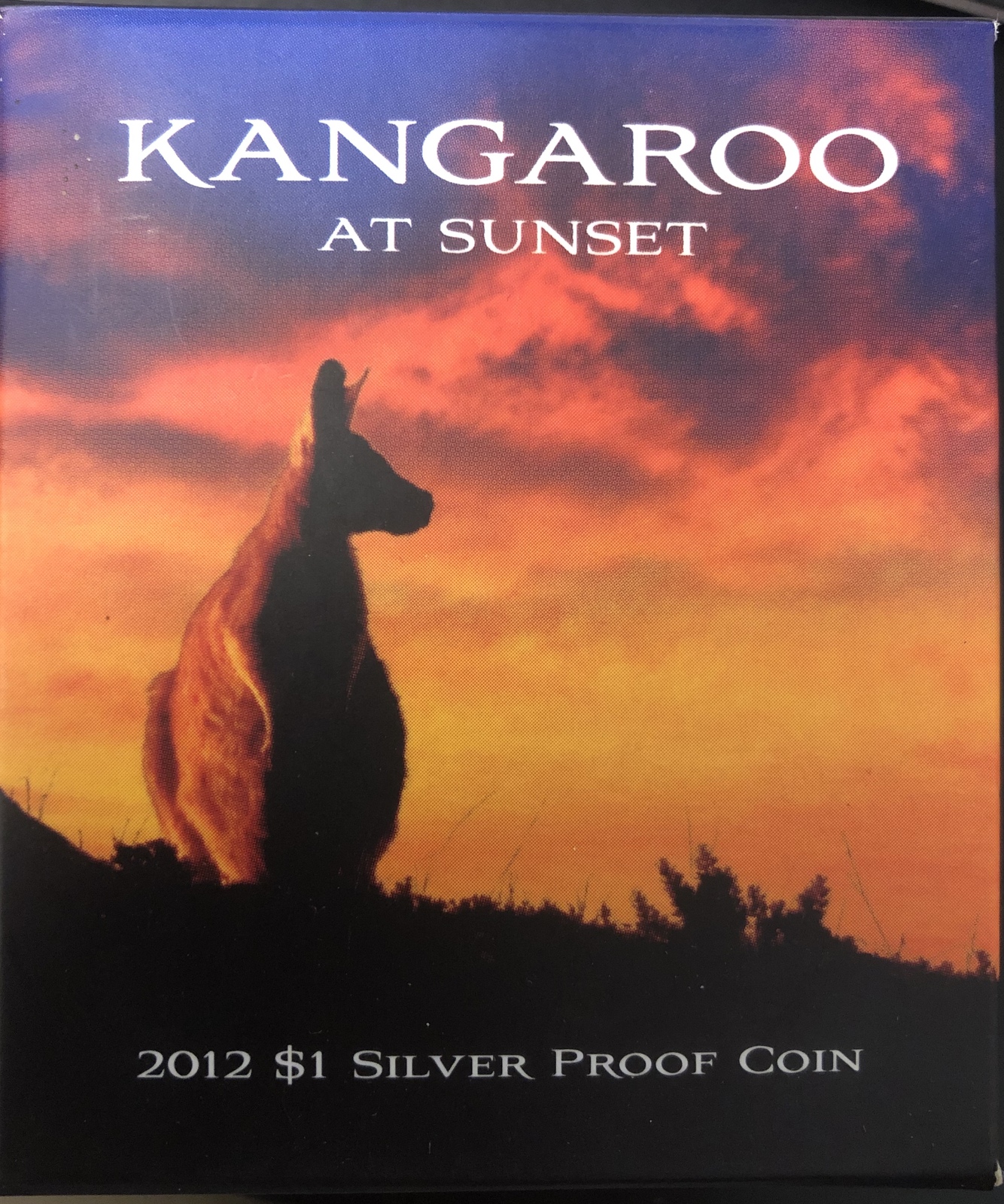 2012 Silver $1 Proof Kangaroo at Sunset product image