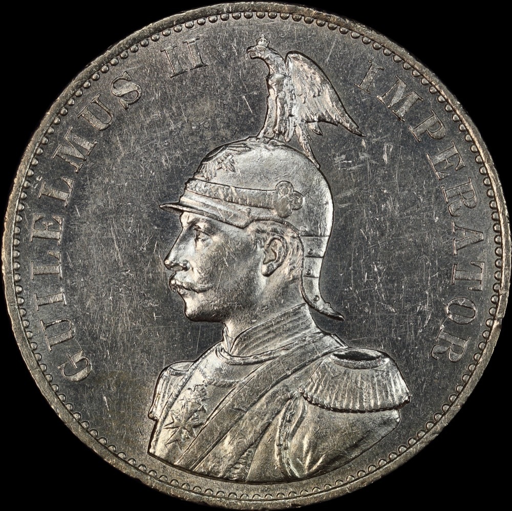 German East Africa 1893 Silver 2 Rupien KM#5 Uncirculated product image
